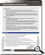 Home Delivery and Couriers